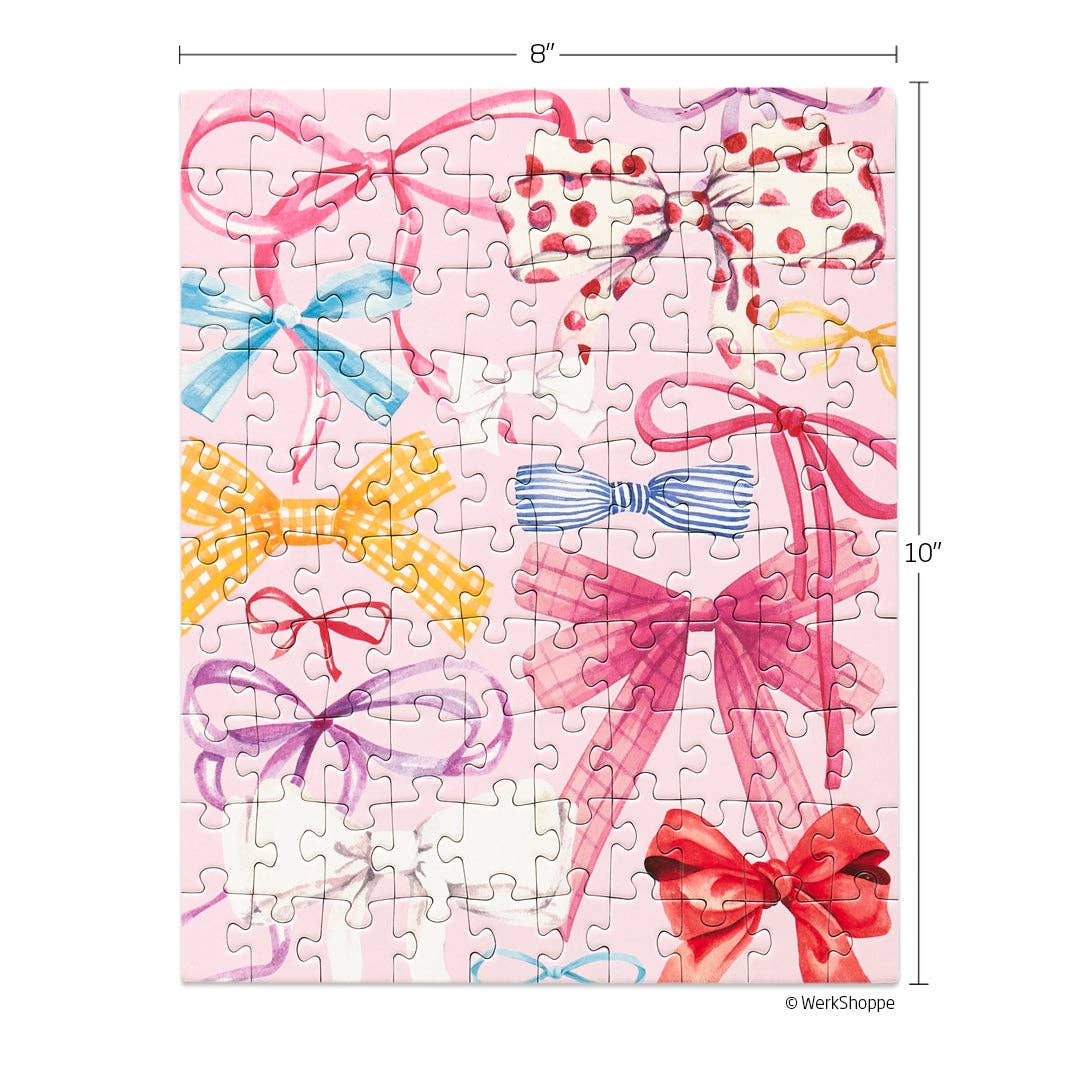 Puzzle Snax Ribbons & Bows 100 Piece
