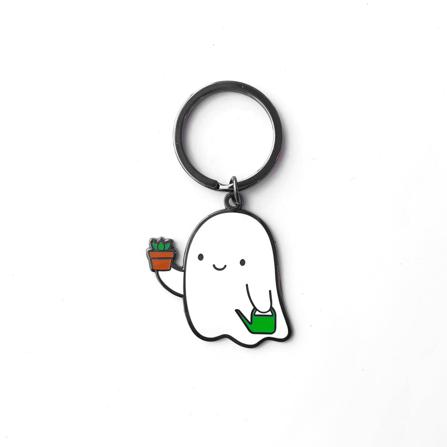 Plant Ghost Keychain