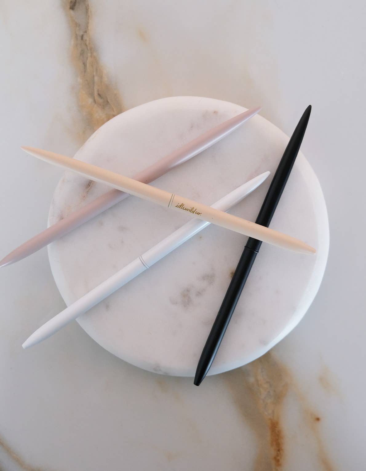 Matte Neutrals Slim Pens - Set of Four