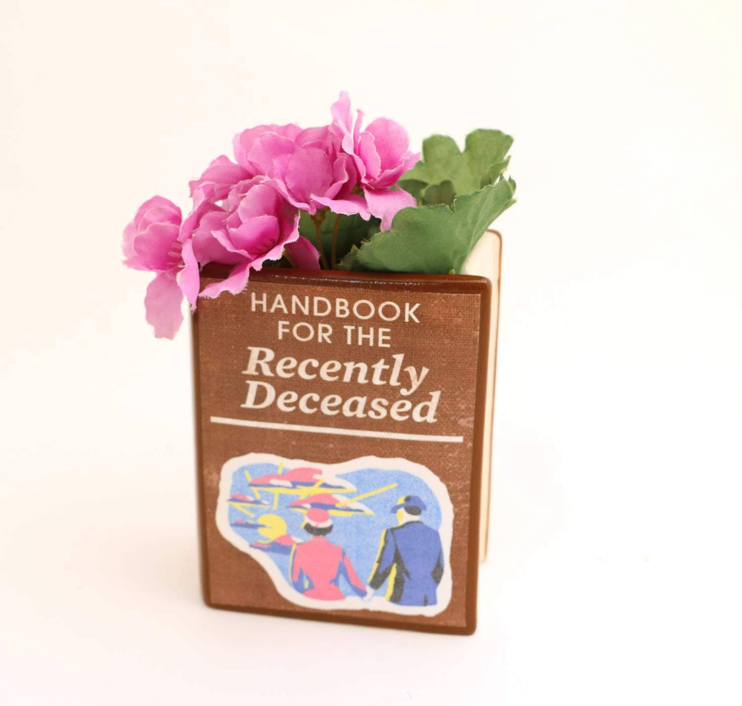 Beetlejuice Vase - Handbook for the Recently Deceased