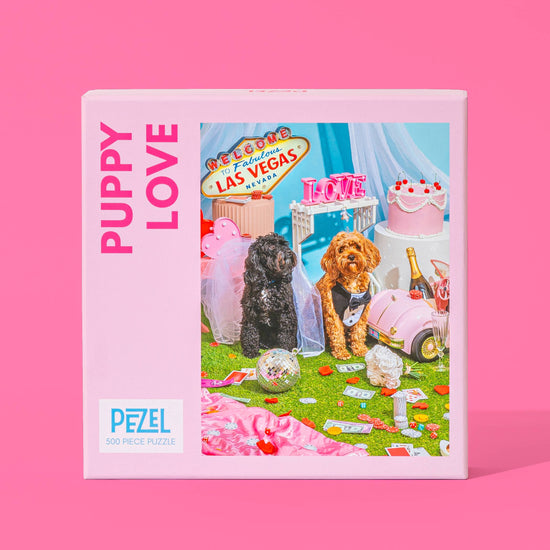 Puppy Love 500 Piece Jigsaw Puzzle