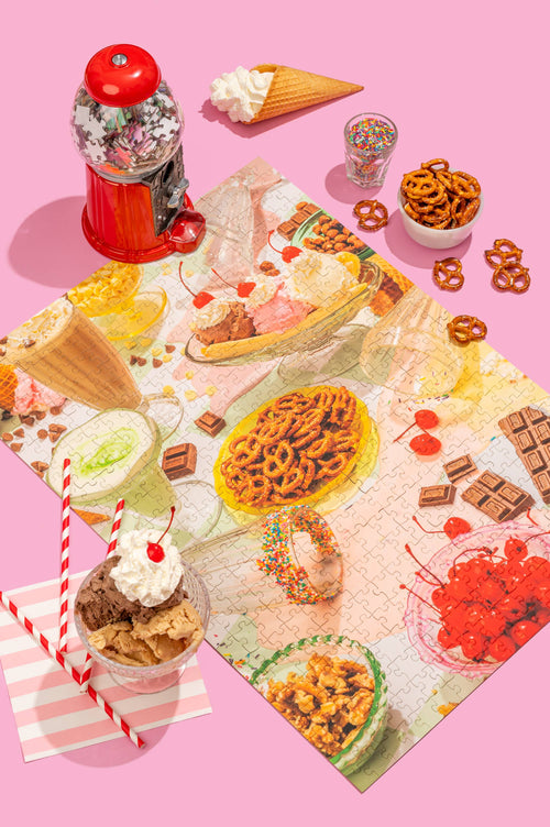 Spilt Milk 500 Piece Jigsaw Puzzle