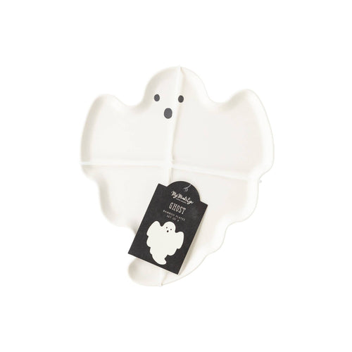 Bamboo Ghost Plates - Set of 4