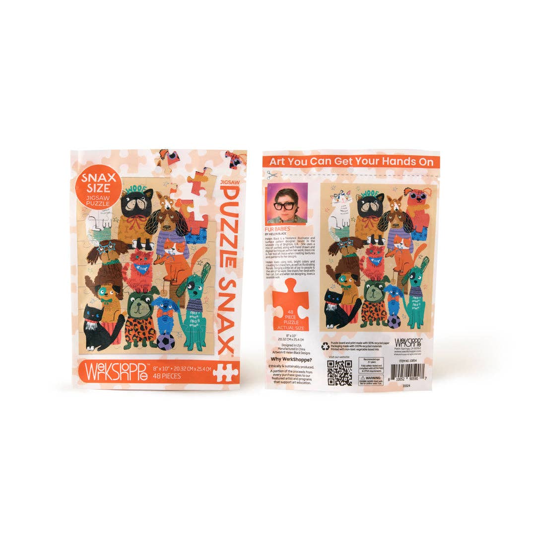 Puzzle Snax Fur Babies 48 Piece