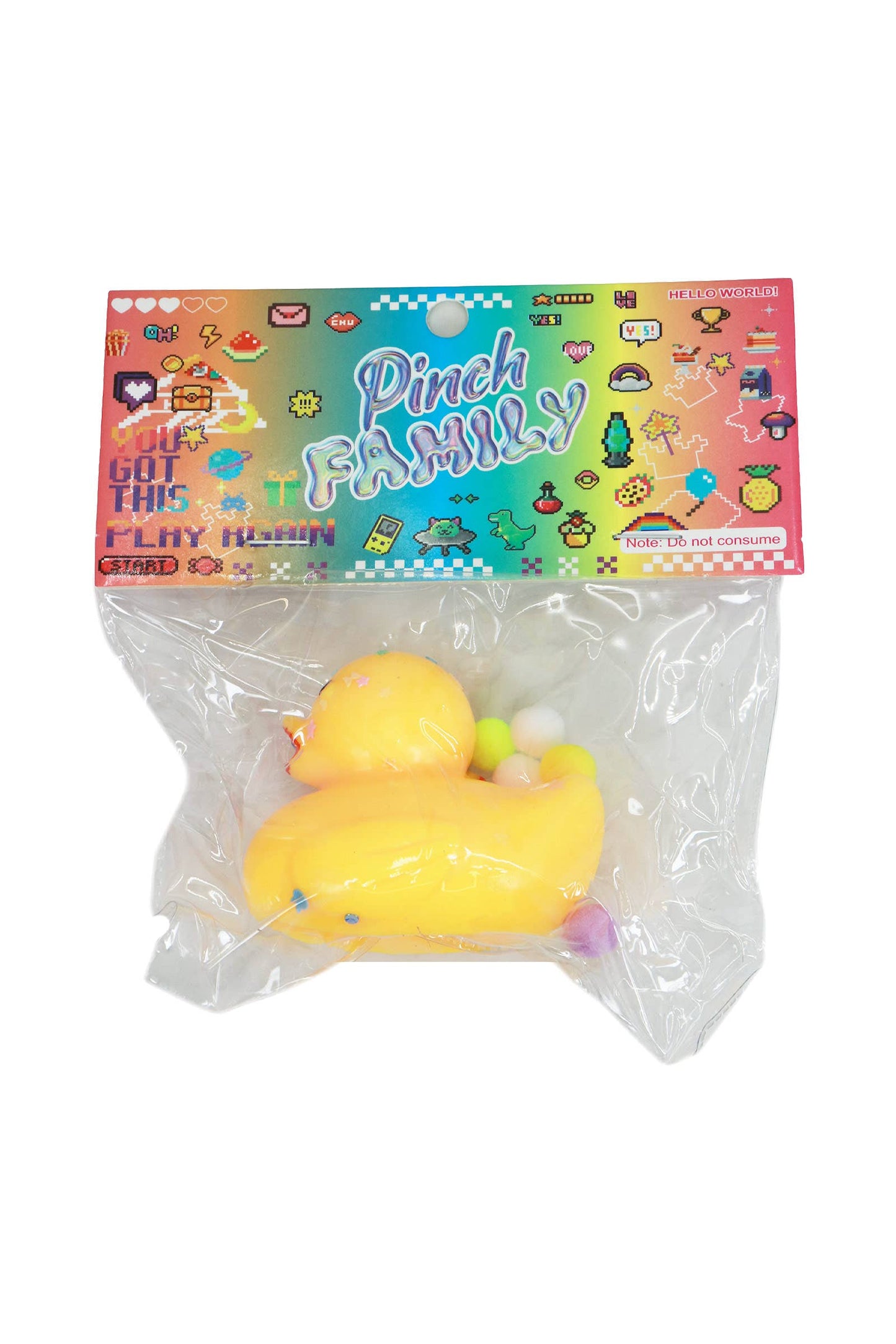 Rubber Duck Squishy Toy