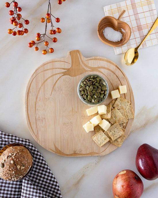 Pumpkin Wood Cutting Board