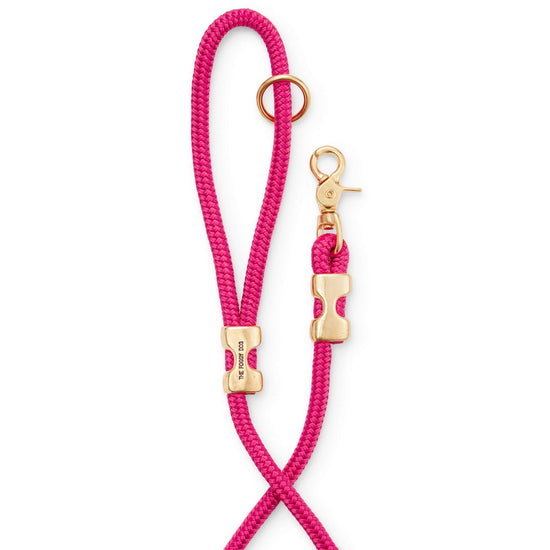 Hot Pink Marine Rope Dog Leash