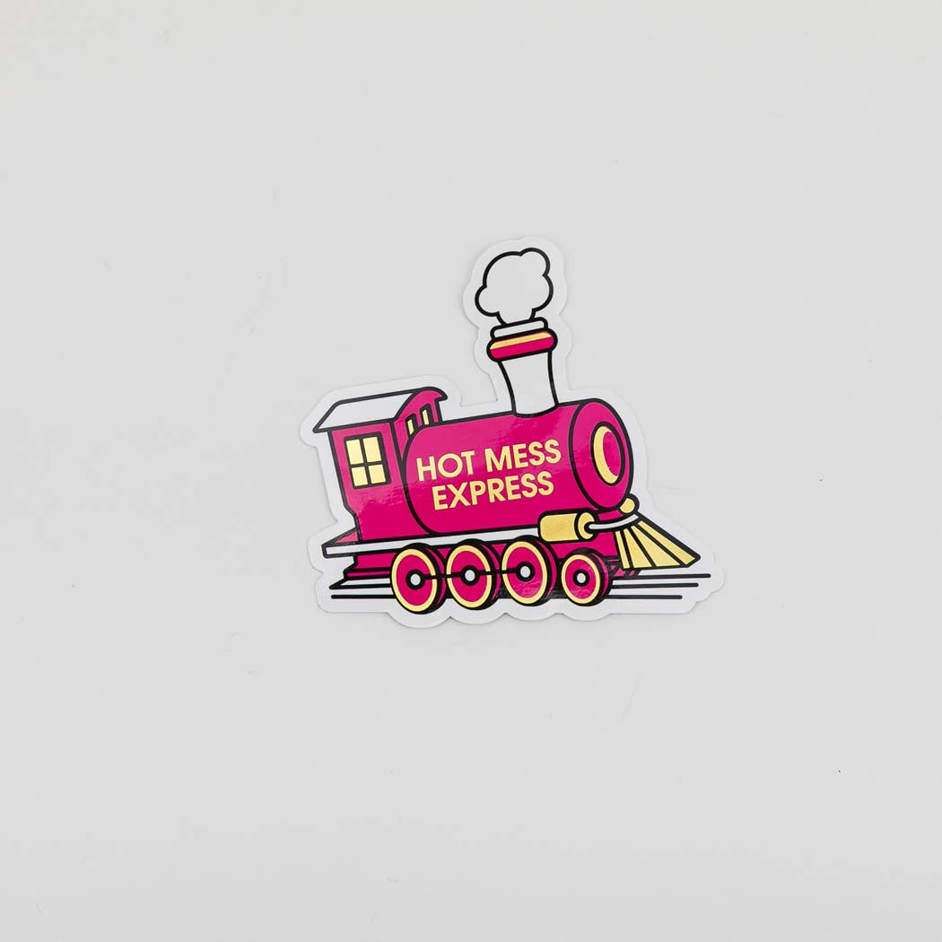 Hot Mess Express Vinyl Sticker