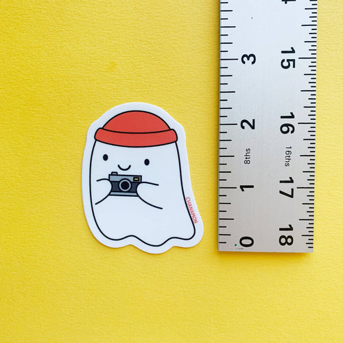Photographer Ghost Sticker