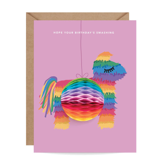 Piñata Pop-up Birthday Card
