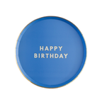 Signature Blue Happy Birthday Small Plates