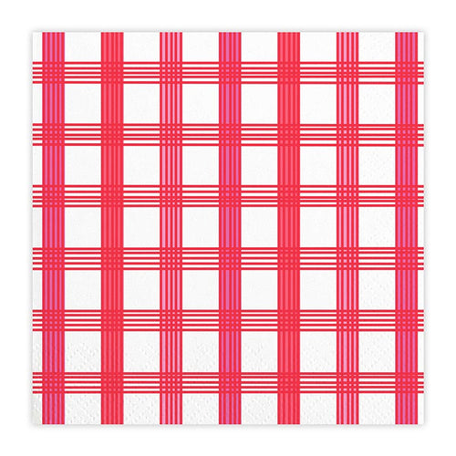 Red Gingham Napkins