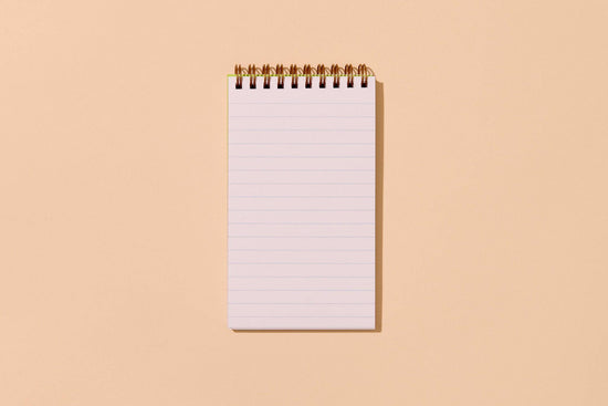 Goldfish Crackers Letterpress Spiral Pocket Size Notebook