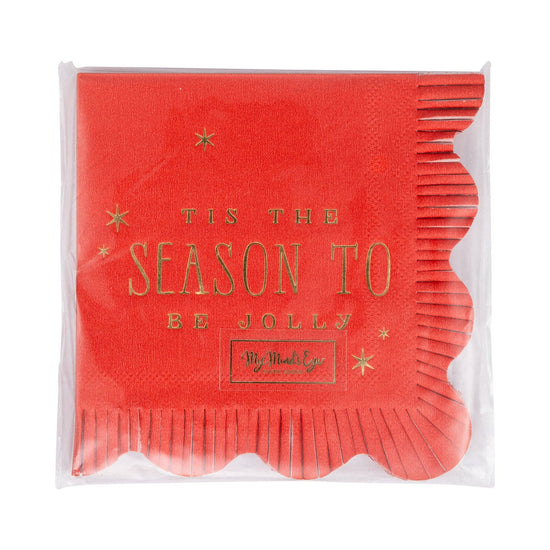 Reindeer Games Cocktail Napkins