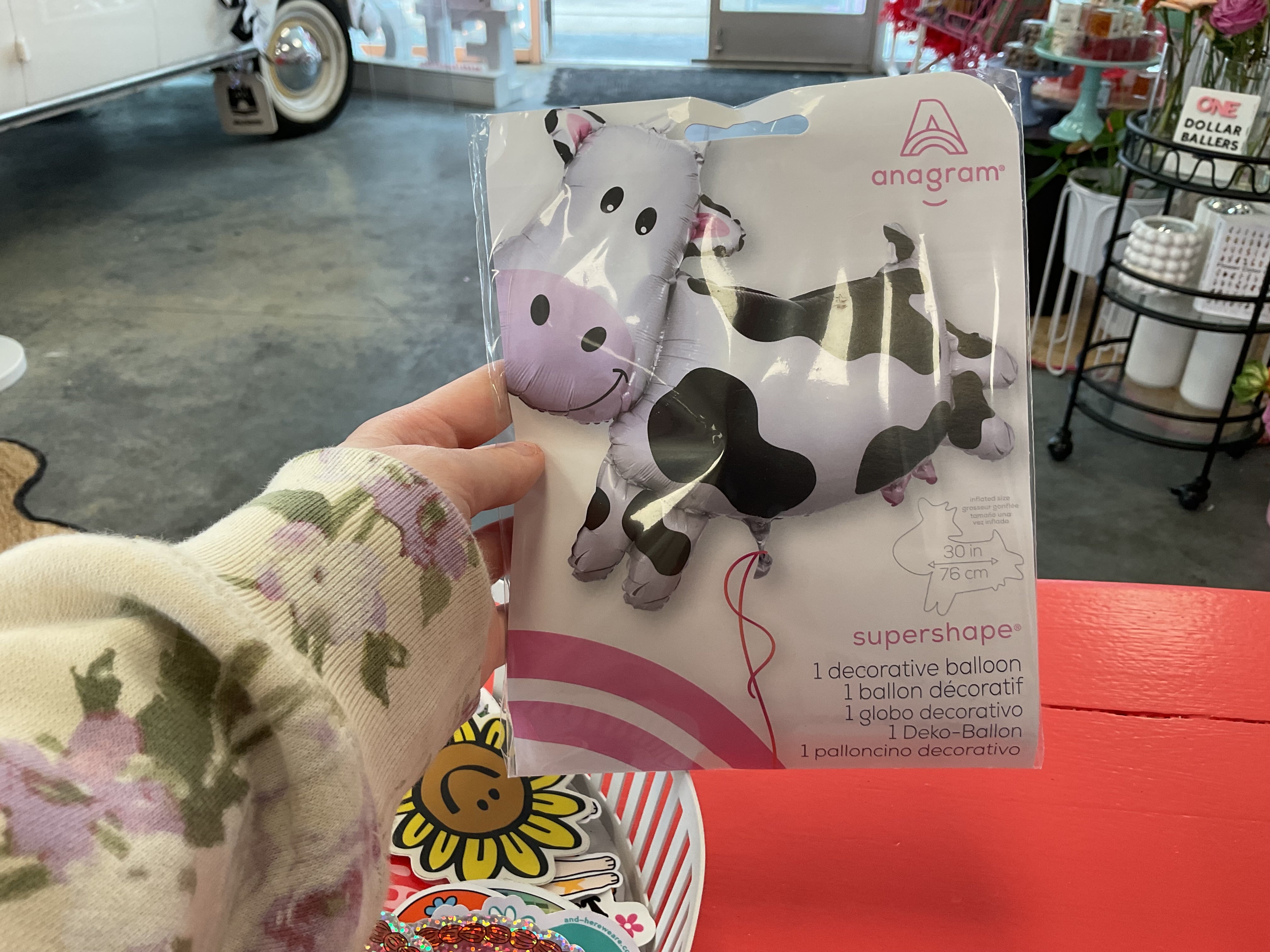 Cow balloon