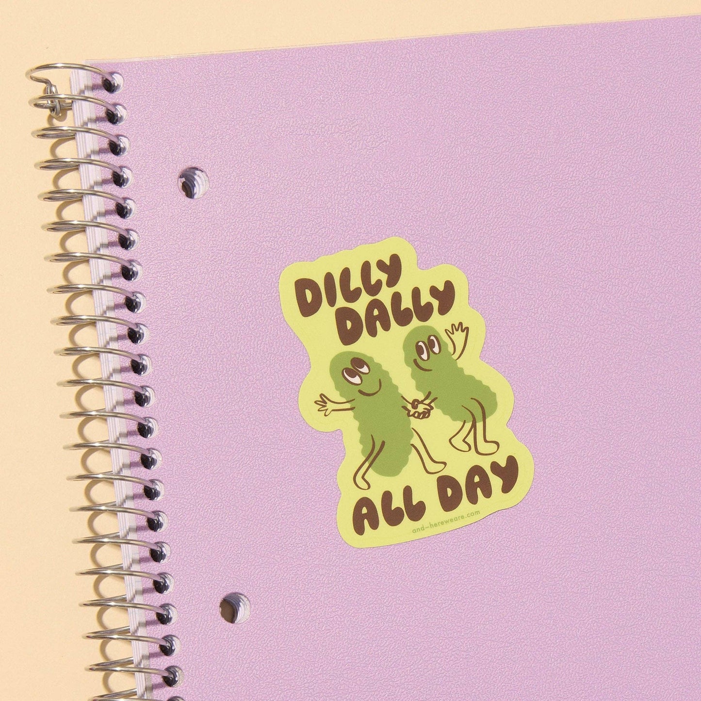 Dilly Dally Sticker