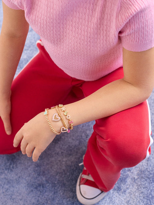 Heart To Resist Kids' Charm Bracelet