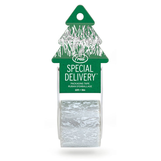 Special Delivery - TINSEL - Holiday Printed Packing Tape