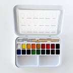 Watercolor Set - 18 Colors with Brush