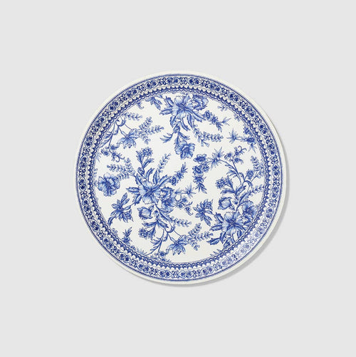French Toile Large Plates - 10 ct.