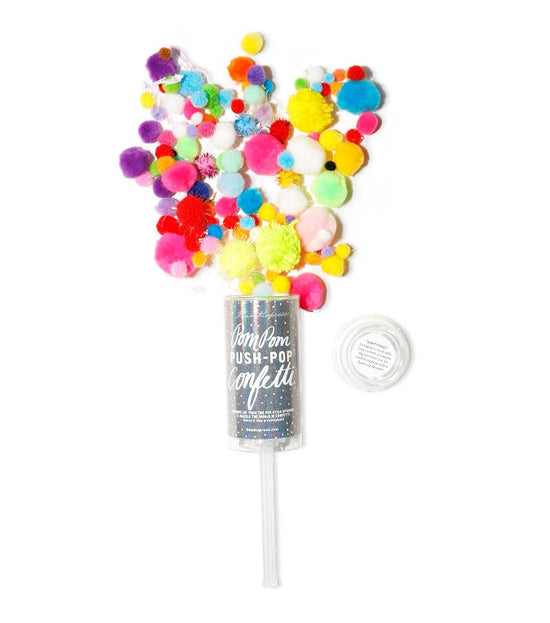 Pom Pom Push-Pop Confetti