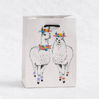 Floral Llama Bag - Small