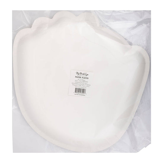 Baseball Mitt Paper Plates