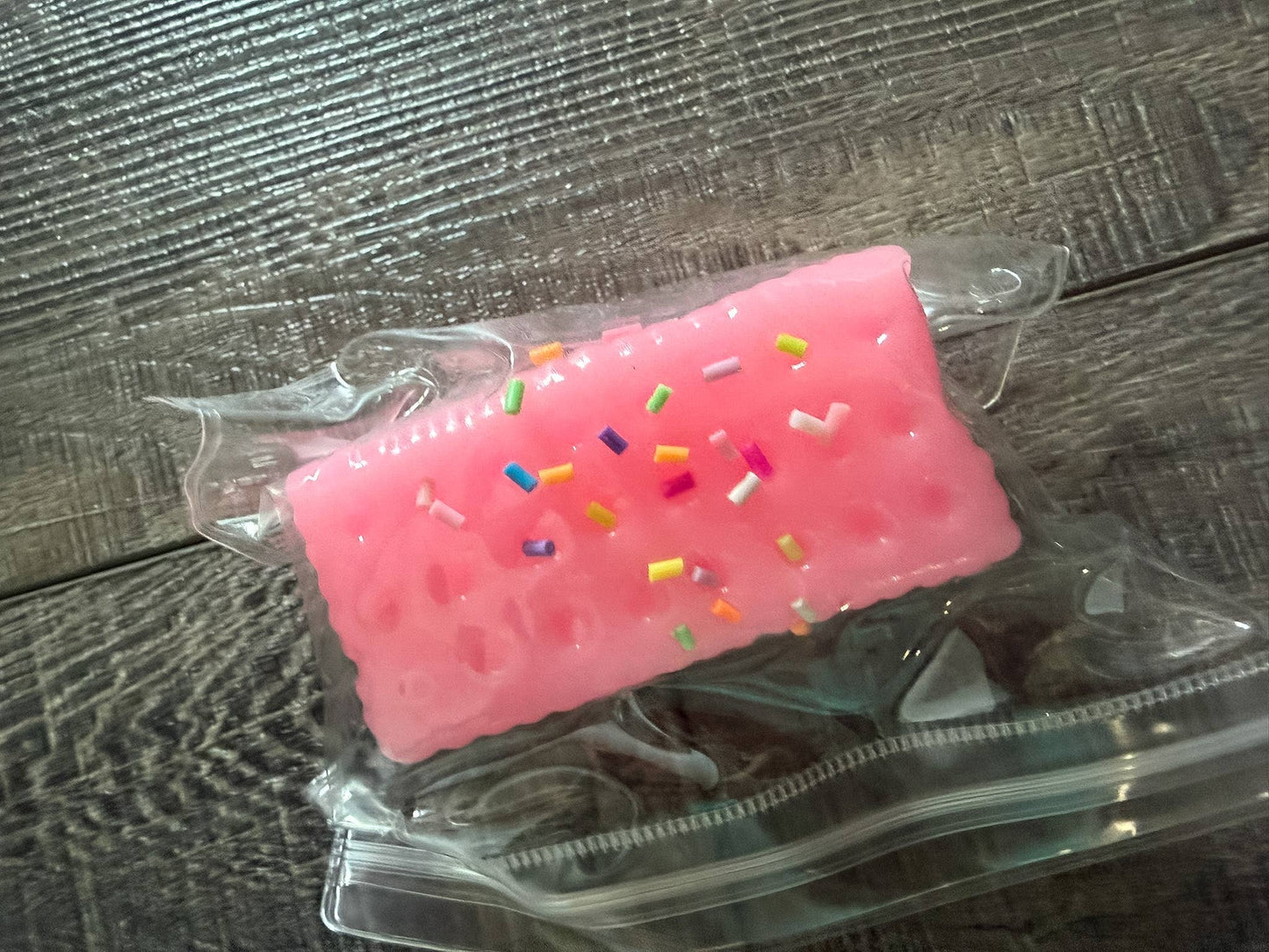 Pink Sandwich Cookie Squish Toy