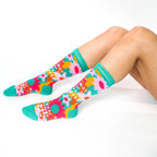 Floral Socks - Mother of the Freakin Year