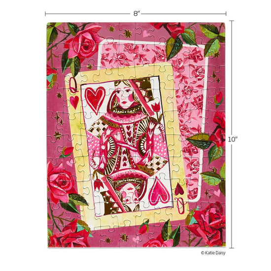 Puzzle Snax Queen Of Hearts 100 Piece