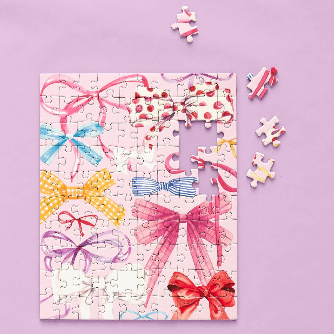 Puzzle Snax Ribbons & Bows 100 Piece