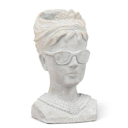 Woman in Sunglasses Planter