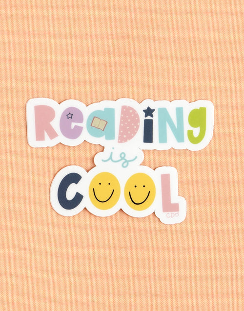Reading Is Cool Sticker