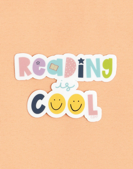 Reading Is Cool Sticker