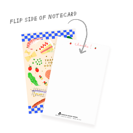 Thanks for Hosting Card