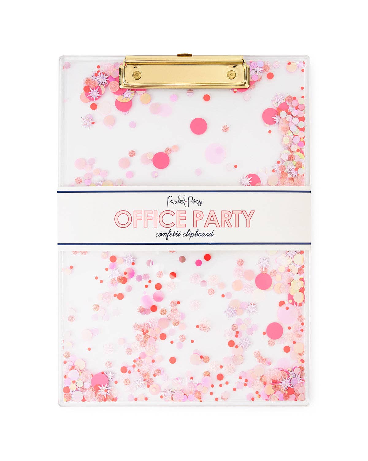 Confetti Clipboard - Pink