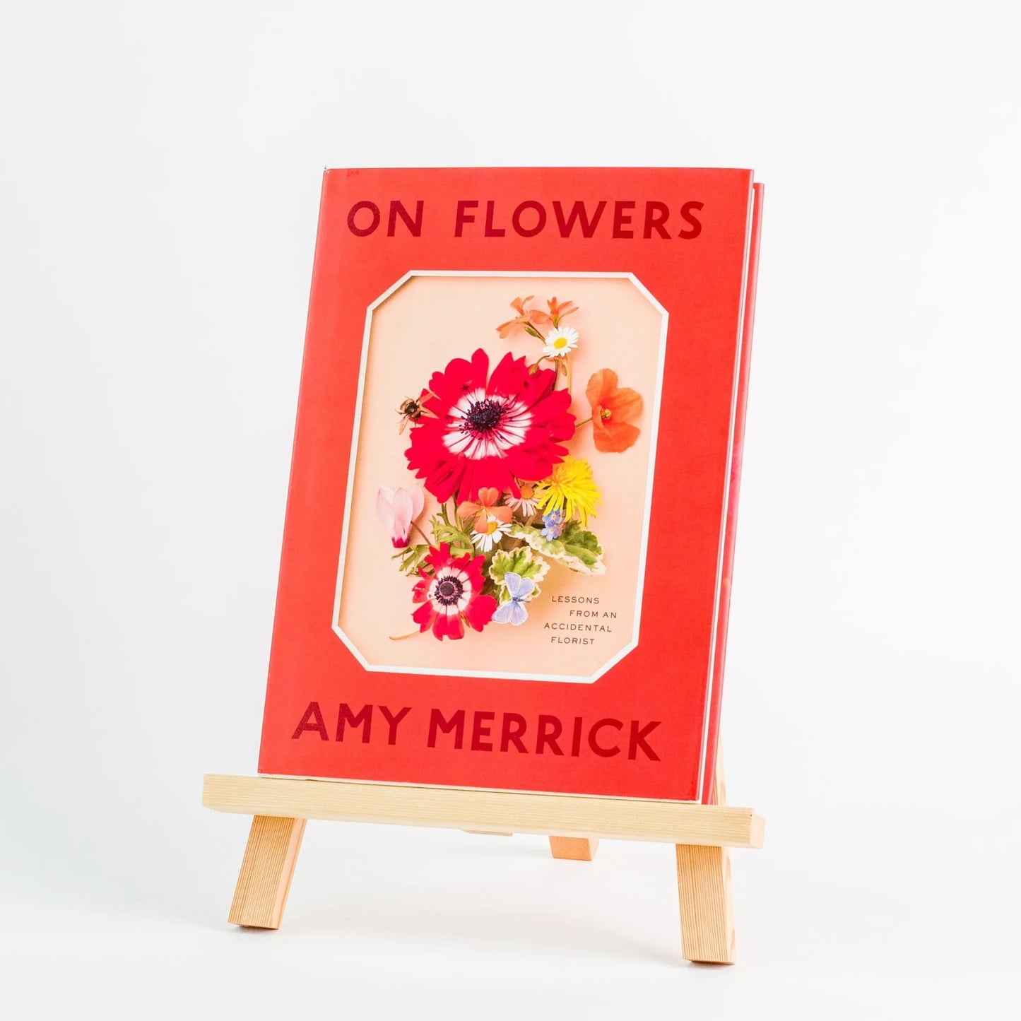 ON FLOWERS Hardcover Book