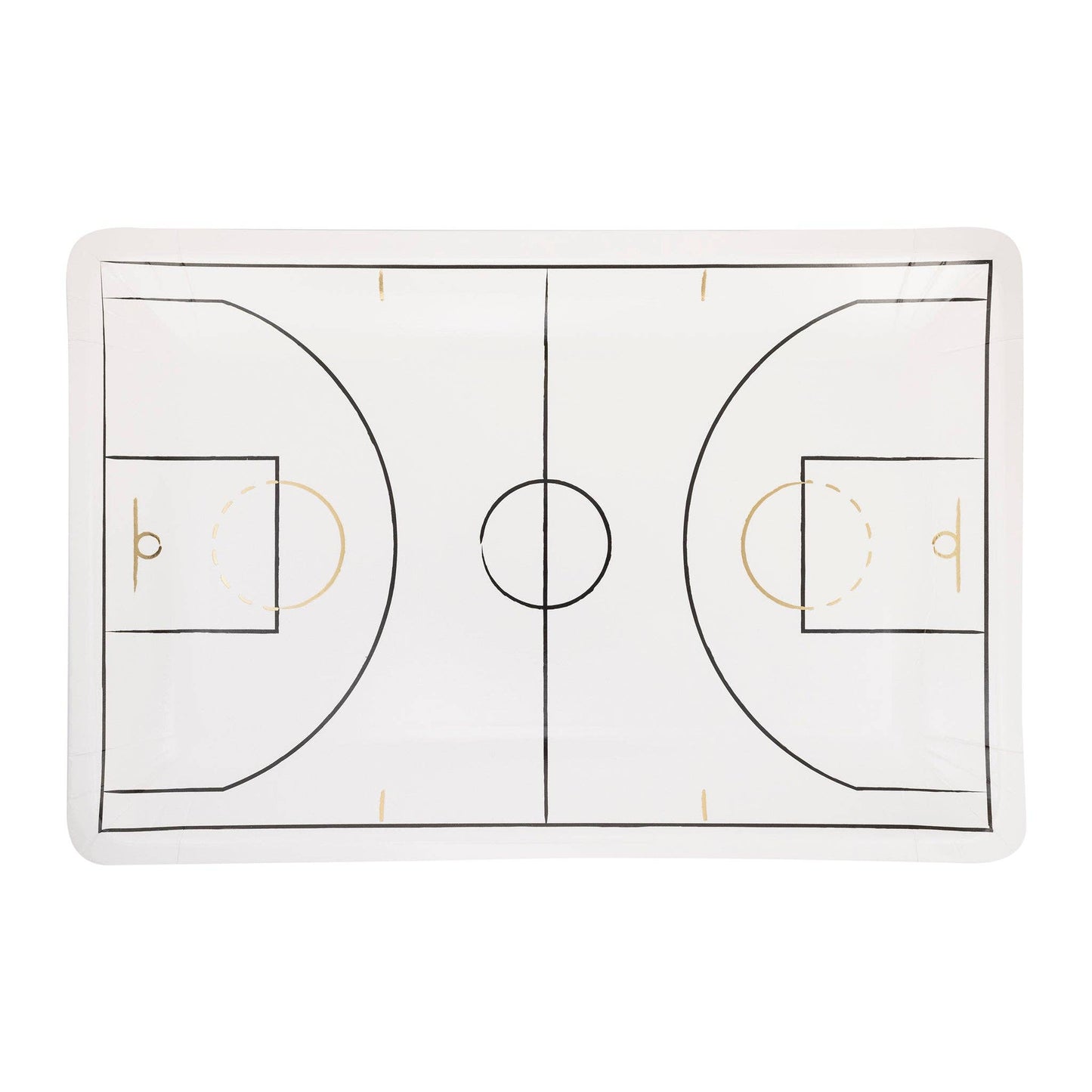 Basketball Court Plates