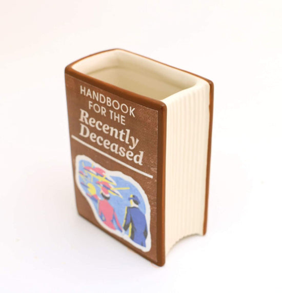 Beetlejuice Vase - Handbook for the Recently Deceased