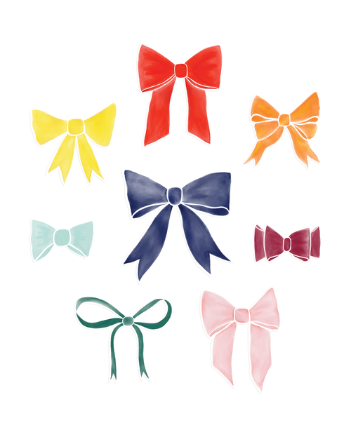 Colorful Bows Sticker Pack
