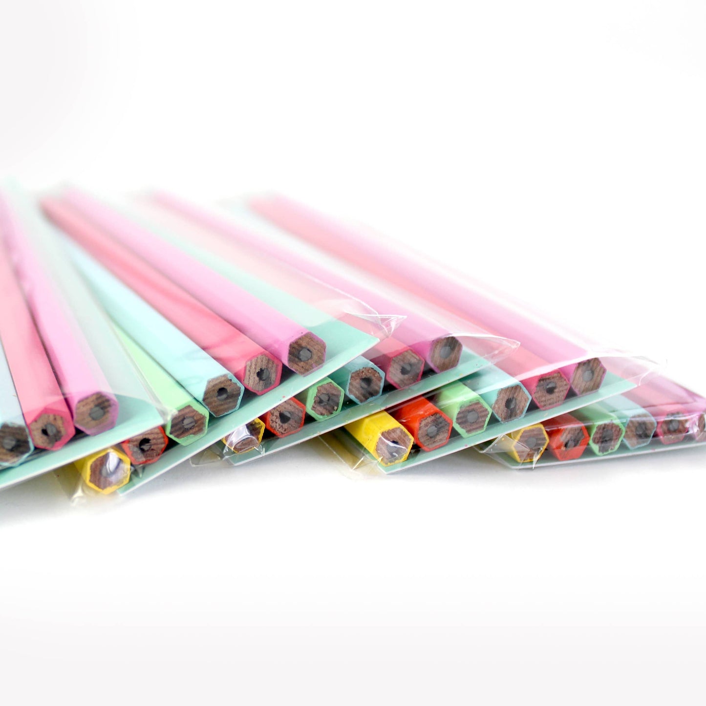 Rainbow Full Length Pencil Set