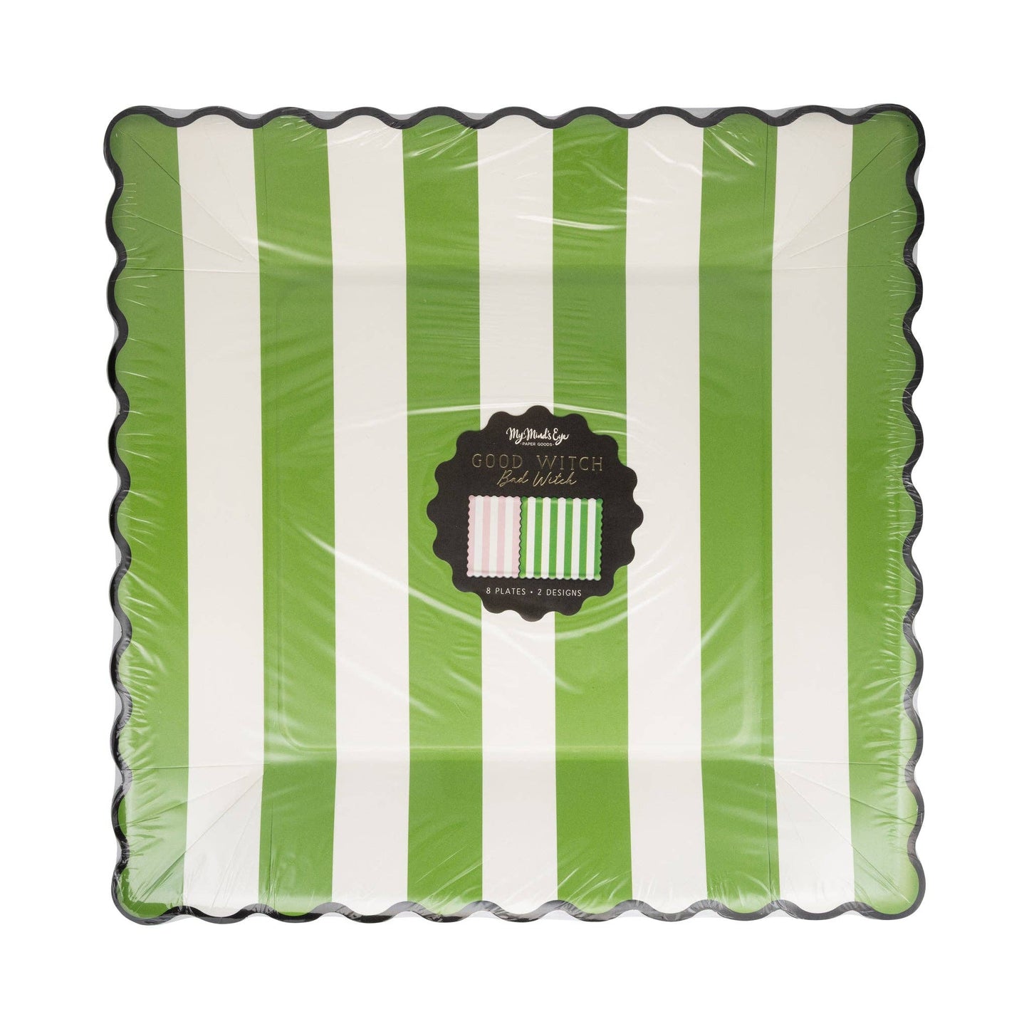 Wicked Striped Plate Set