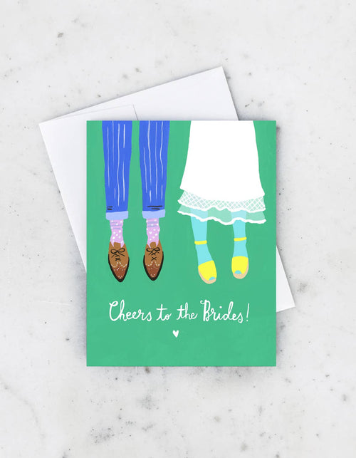 Bride & Bride Mixed Greeting Card