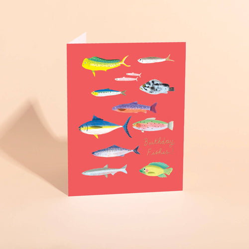 GO FISH Birthday Card
