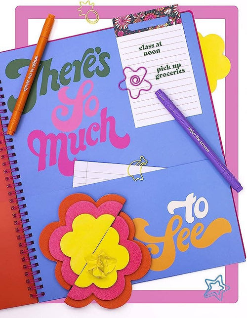 Stacked Sticky Notes - Flower