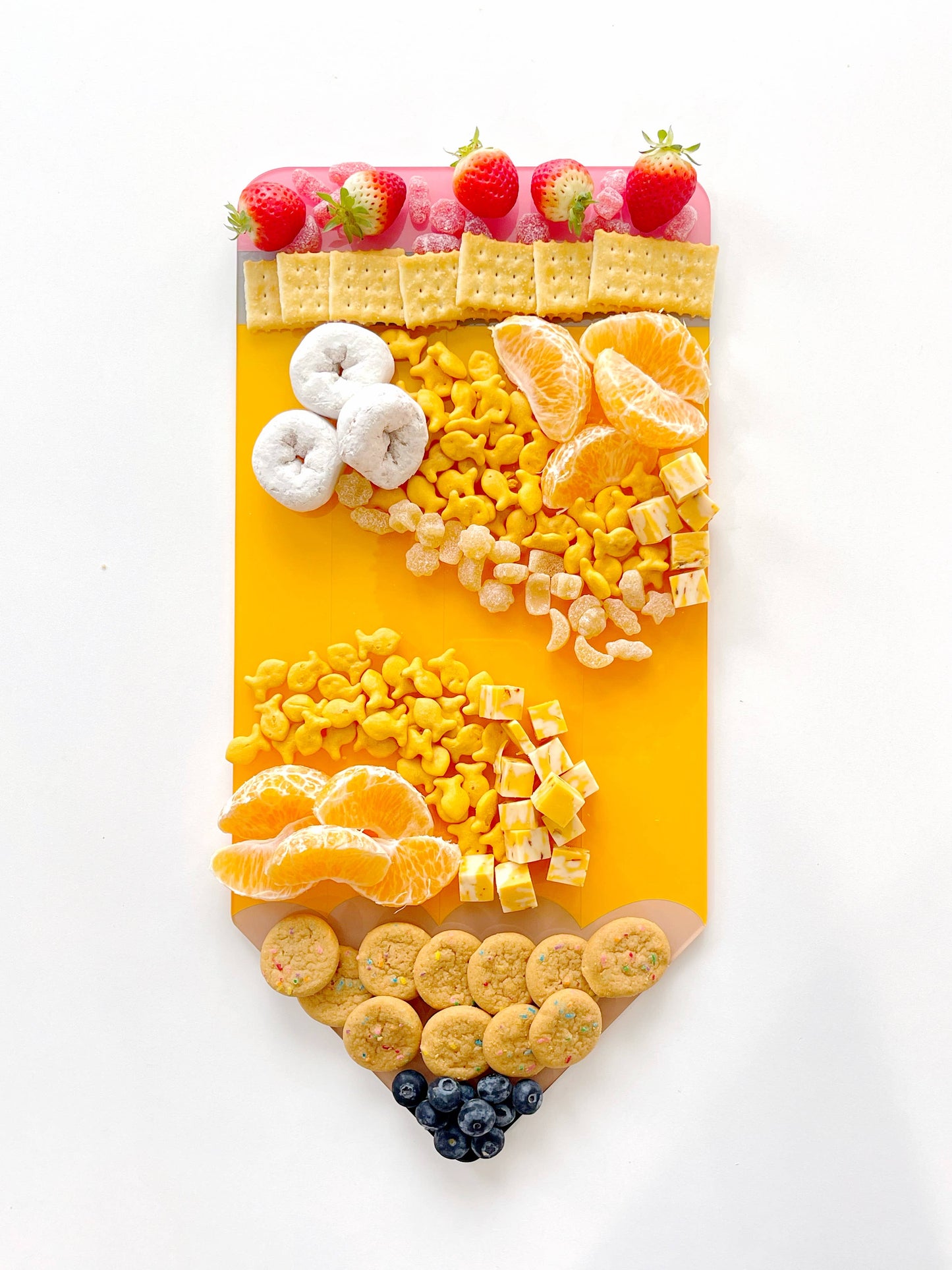 Acrylic Pencil Charcuterie Tray