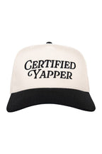 Certified Yapper Vintage Style Hat - Black