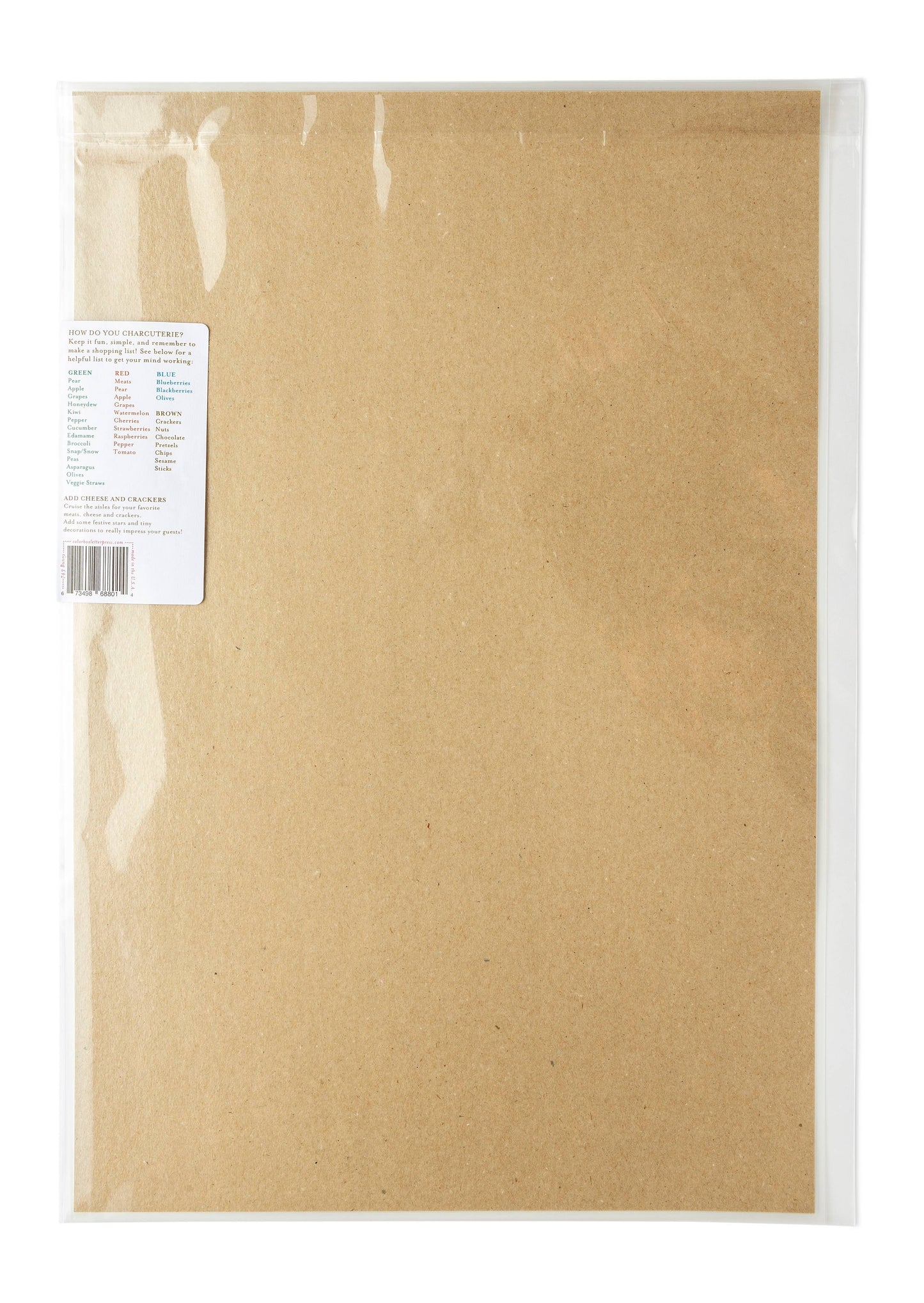 Charcuterie Cheat Sheet - Christmas Tree