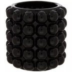Black Bubble Planter Pot