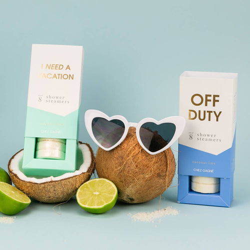 "Off Duty" Shower Steamers - Coconut Lime
